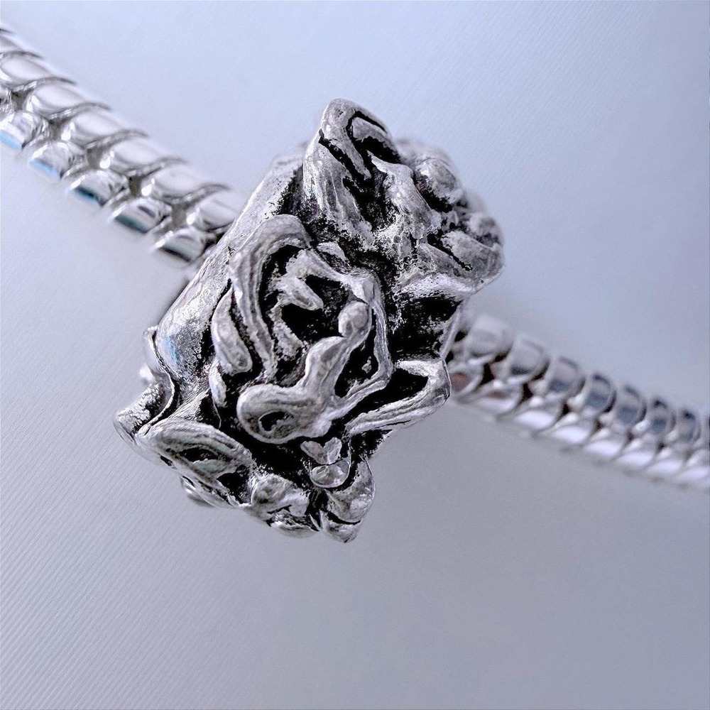 7‎ Dwarfs Silver Bead Charm Fits Snake Chain Bracelet